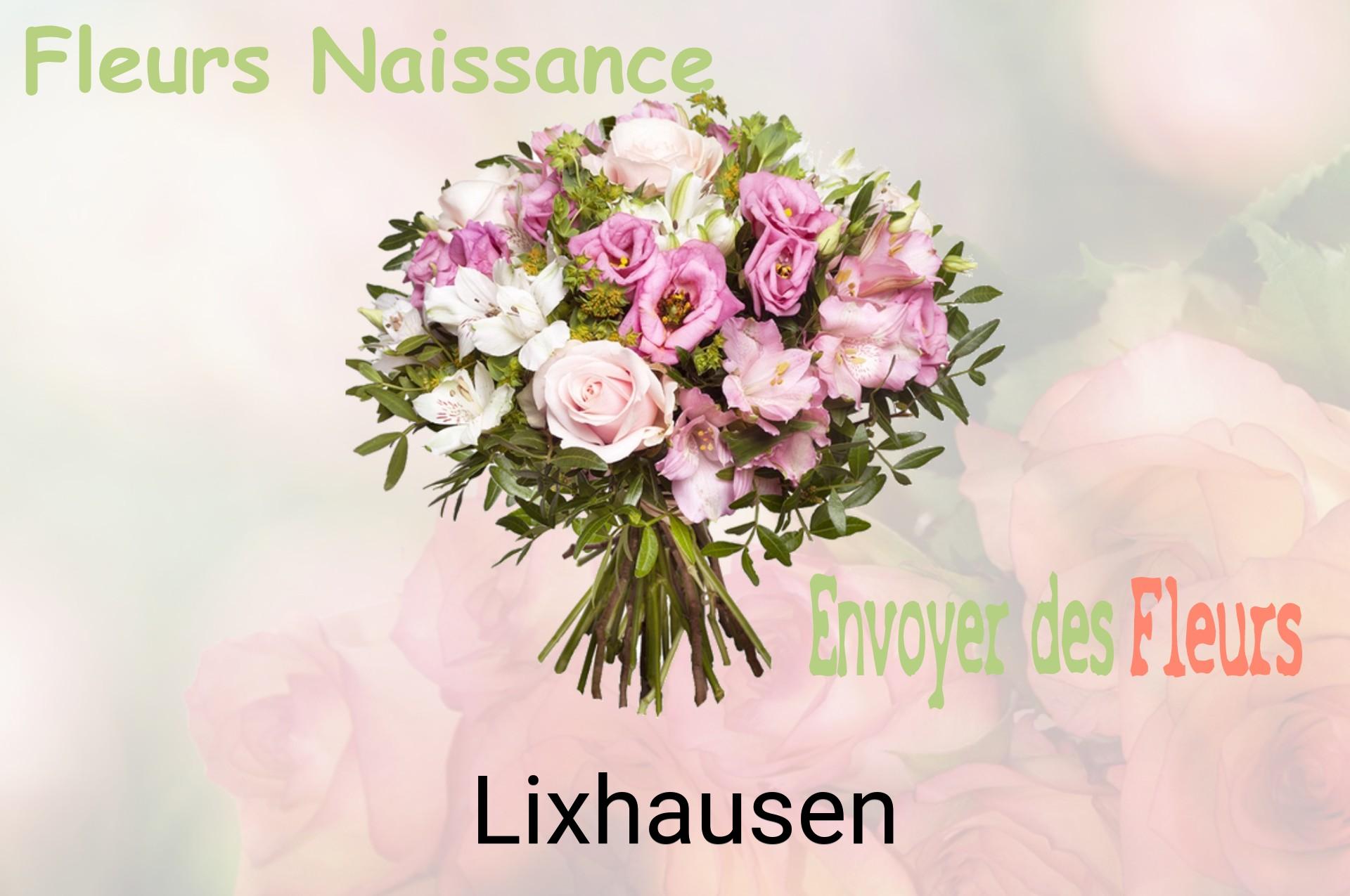 Bouquet de fleurs de naissance livré à Lixhausen